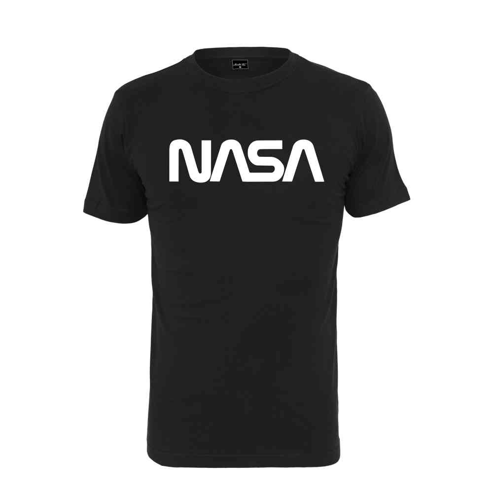 Mister Tee NASA - NASA Worm Heren Tshirt - Zwart